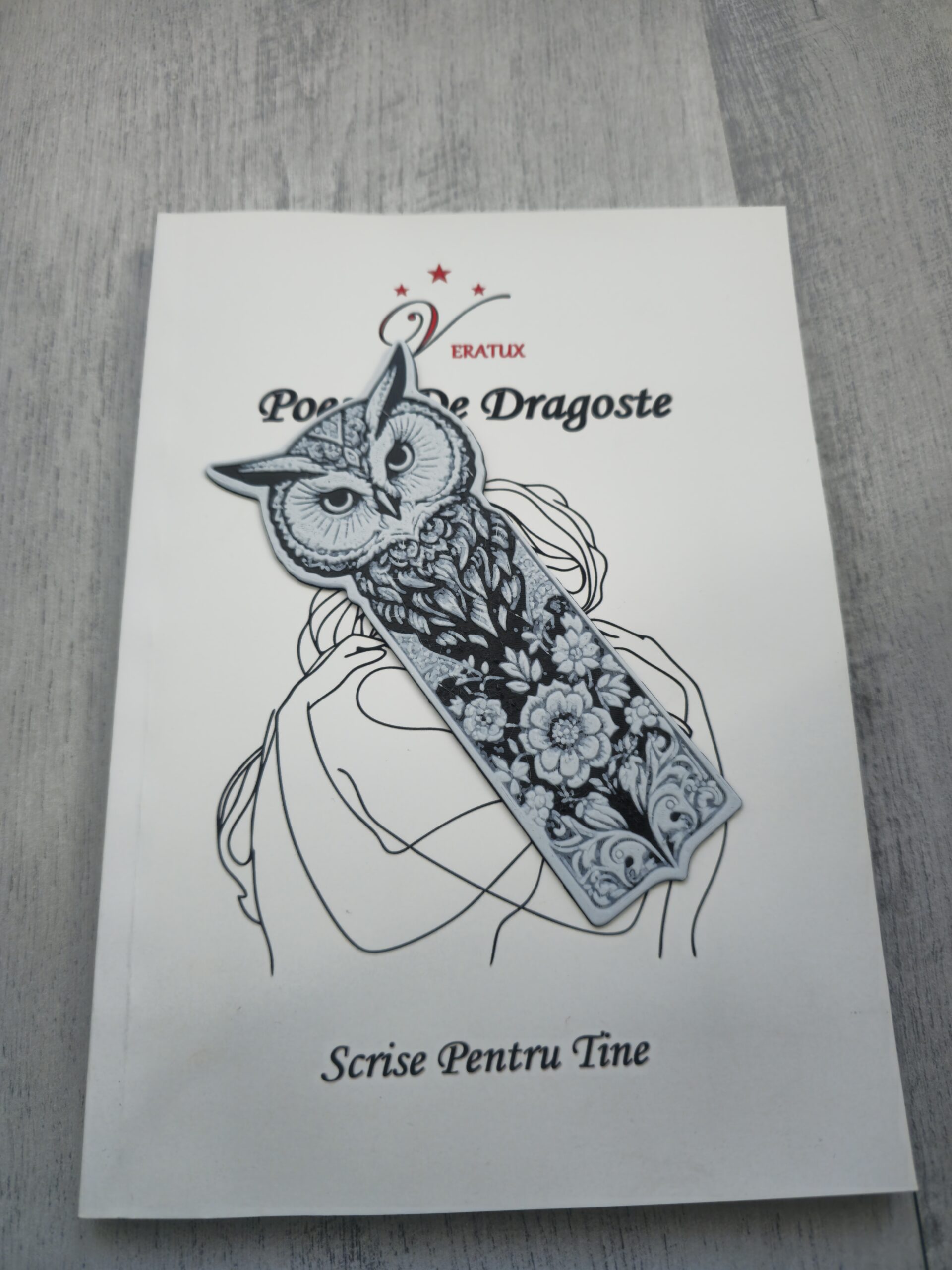 Semn de carte 3D – Bufnita - imagine 3