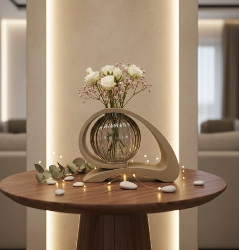 Unda Timpului - Vază decorativă modernă - imagine 4